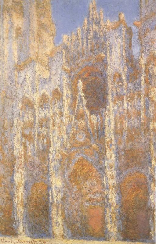 Claude Monet La Cathedrale de Rouen au Crepuscule China oil painting art